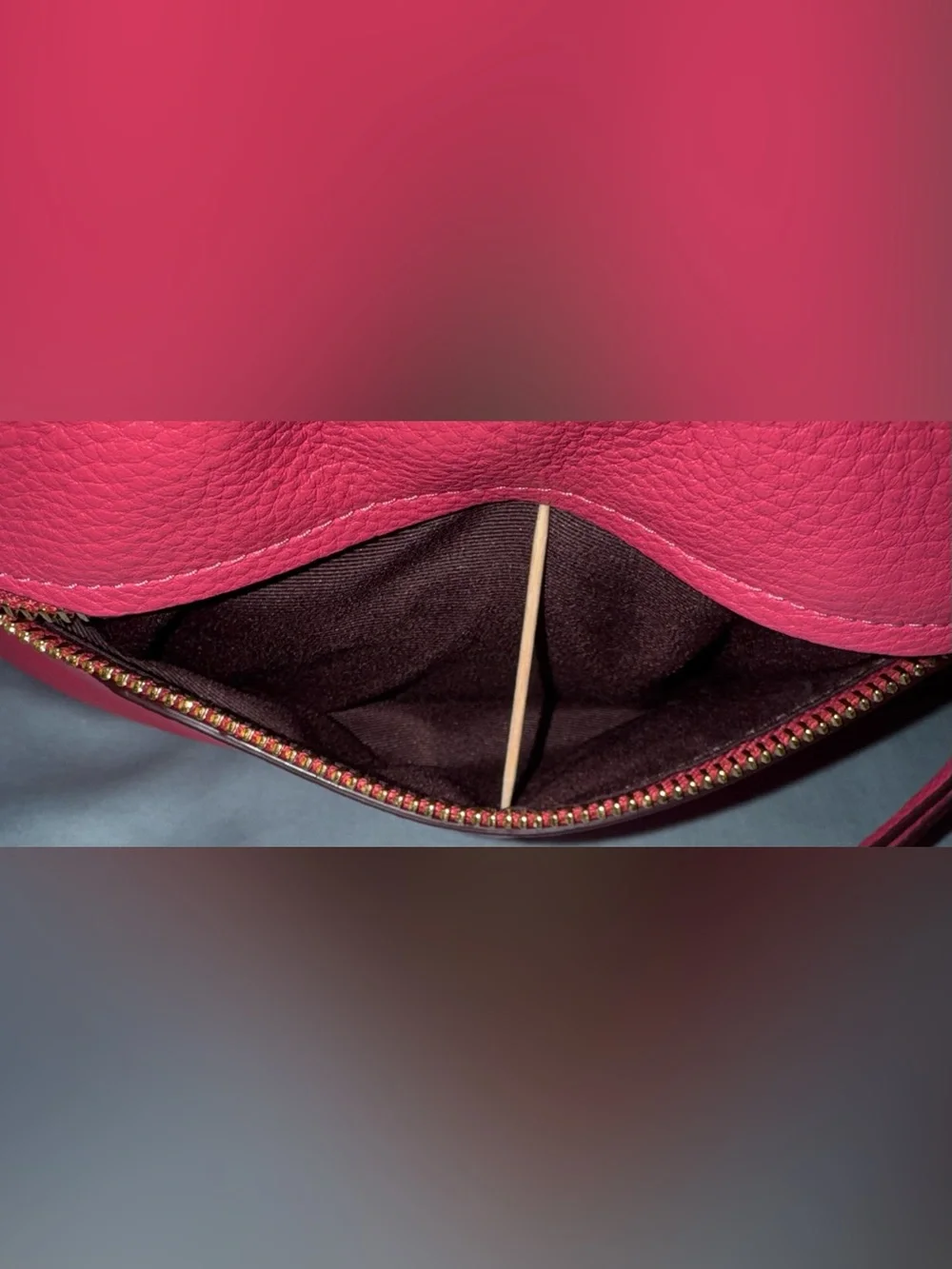 Coach 6152 Pennie Pink Shoulder Bag with Gold Hardware